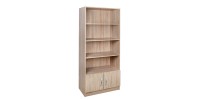 ΒΙΒΛΙΟΘΗΚΗ PLAYROOM HM332 SONAMA 80X30X180εκ. ΧΩΡΙΣ ΧΕΡΟΥΛΙΑ