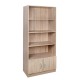 ΒΙΒΛΙΟΘΗΚΗ PLAYROOM HM332 SONAMA 80X30X180εκ. ΧΩΡΙΣ ΧΕΡΟΥΛΙΑ